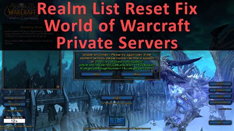 Warmane realmlist guide.